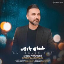 آهنگ جدید علی صالحی فر به نام شبای بارون